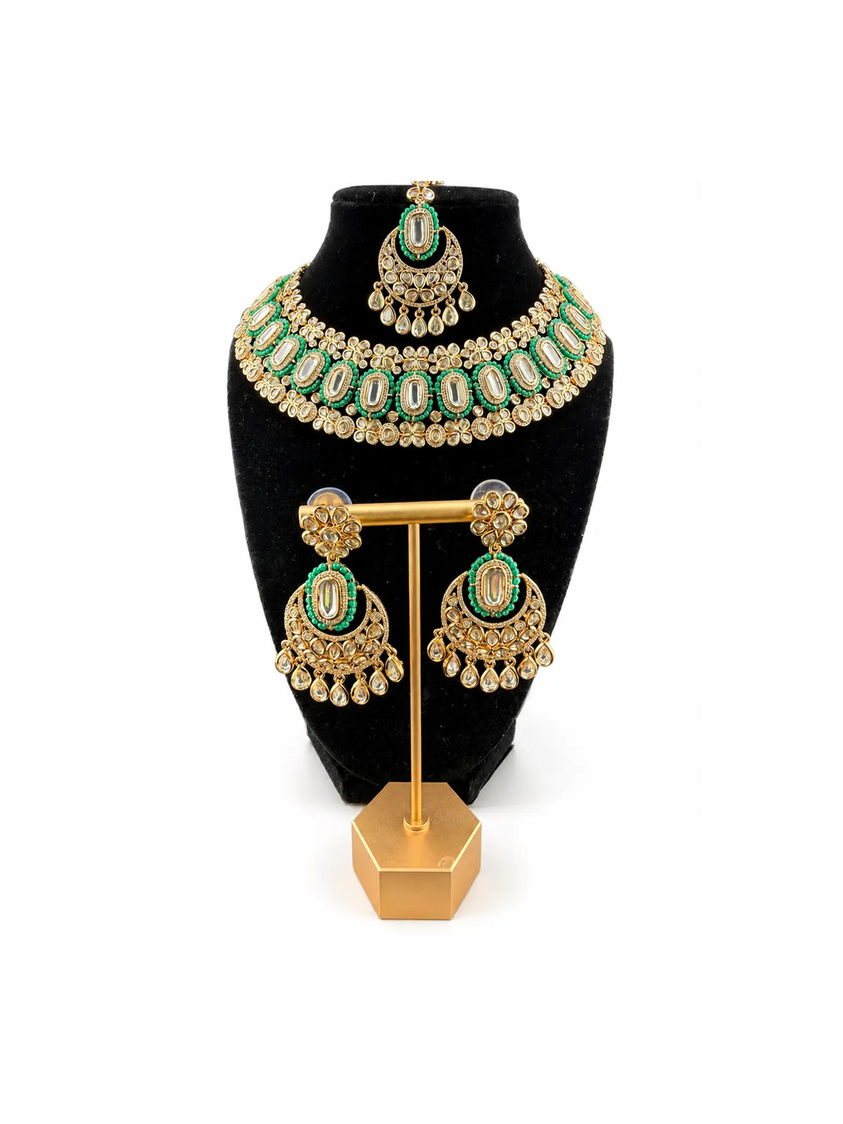 Riya Emerald Set
