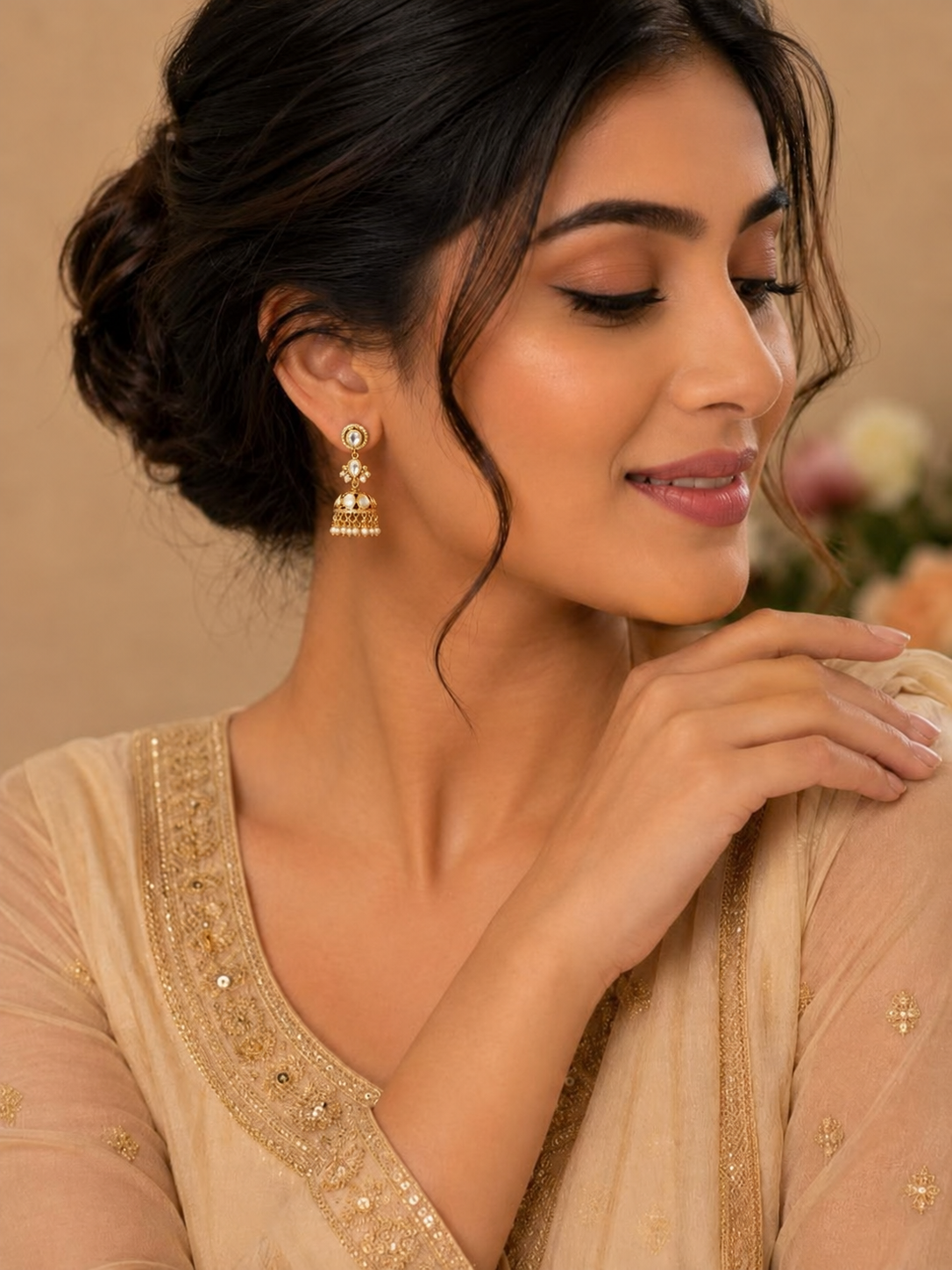 Zoya Tassel Jhumkis