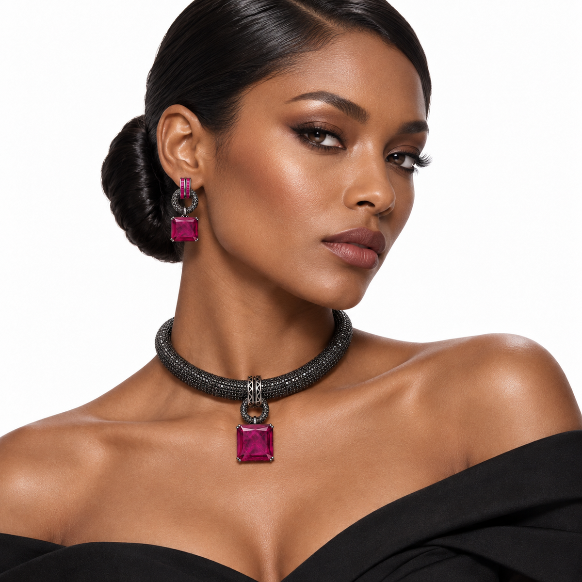Saniya CZ Doublet Set