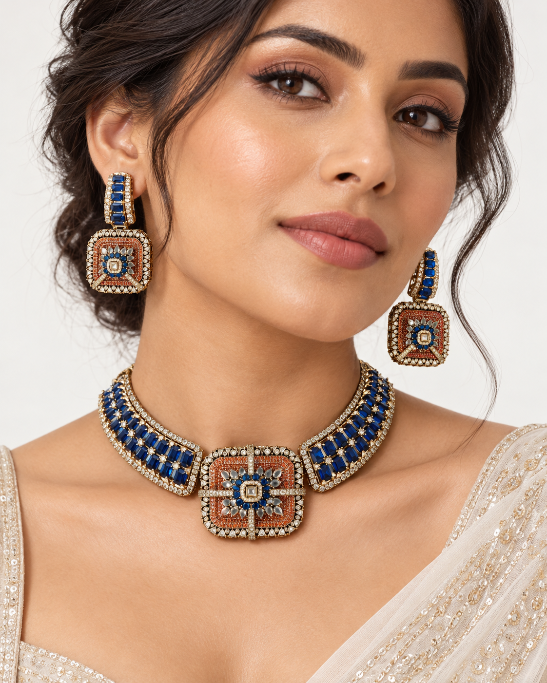Tavisha Mosaic Choker Set