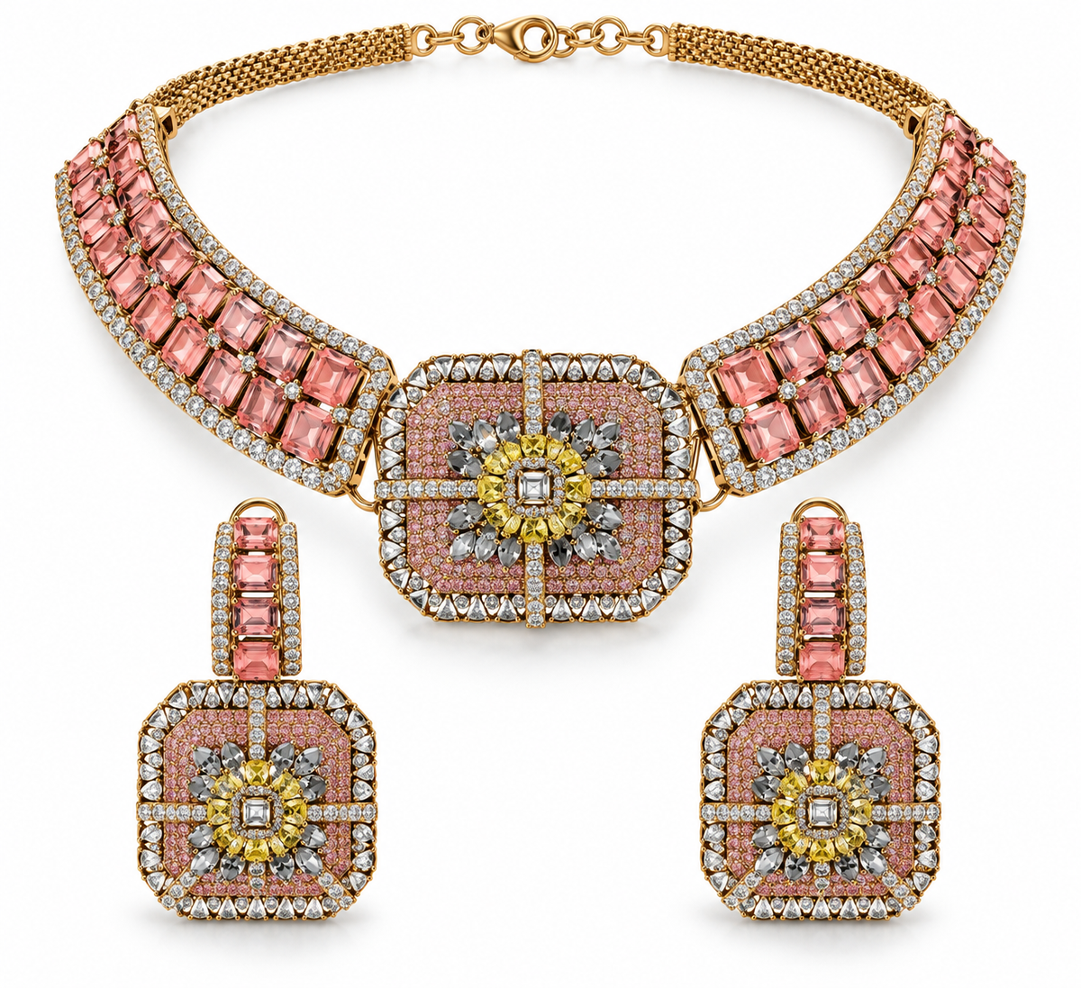 Tavisha Mosaic Choker Set