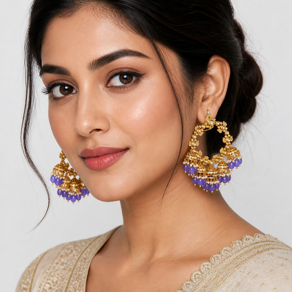 Janvi Statement Jhumkis
