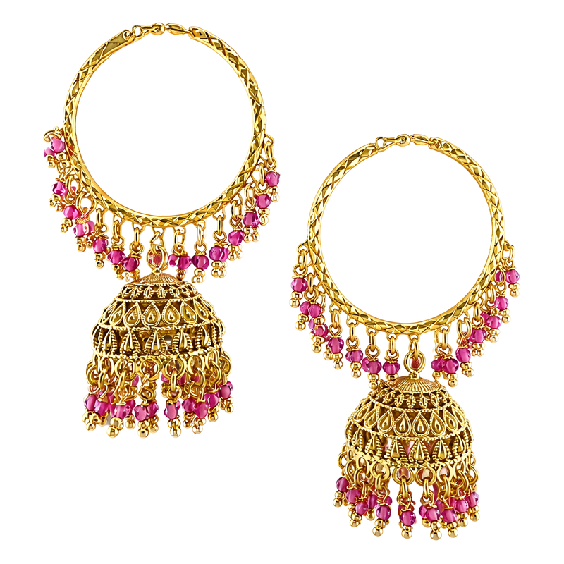 Mira Bell Hoop Jhumkis