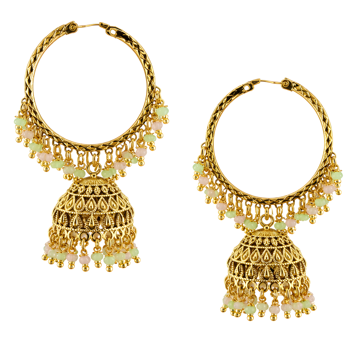 Mira Bell Hoop Jhumkis