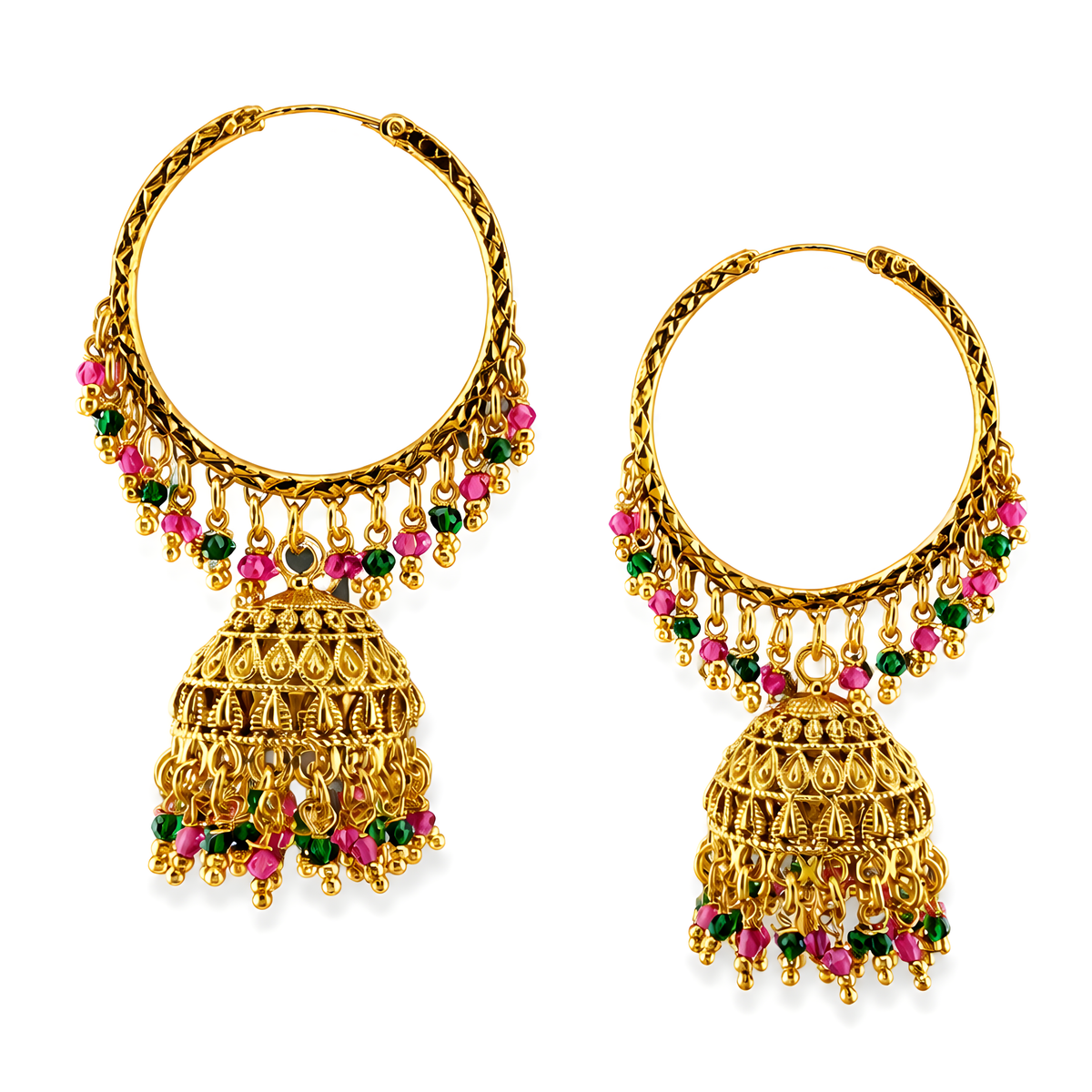 Mira Bell Hoop Jhumkis