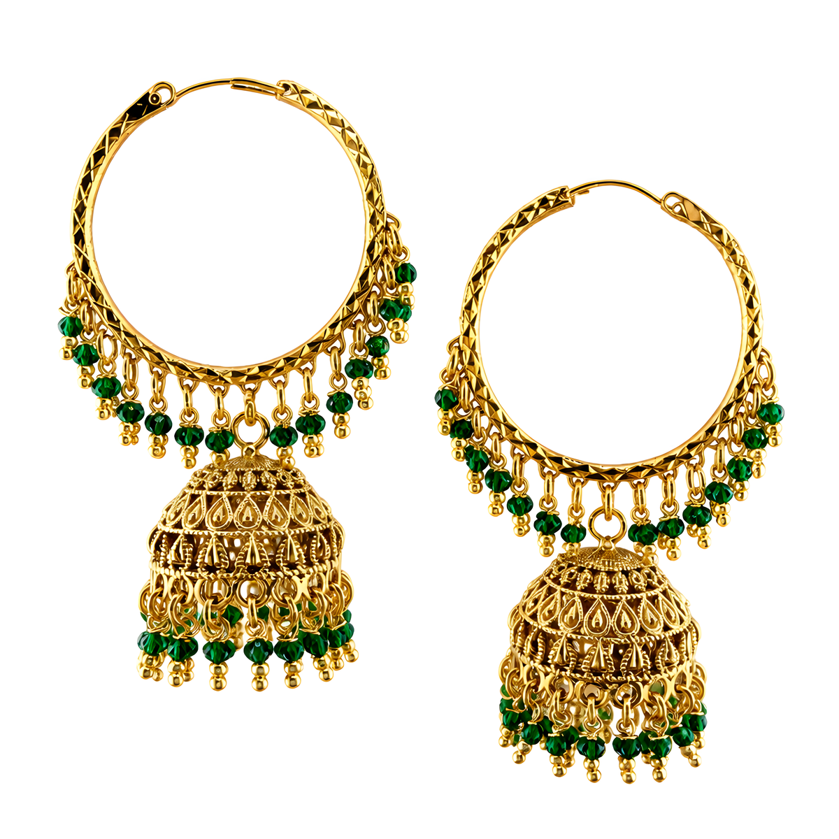 Mira Bell Hoop Jhumkis