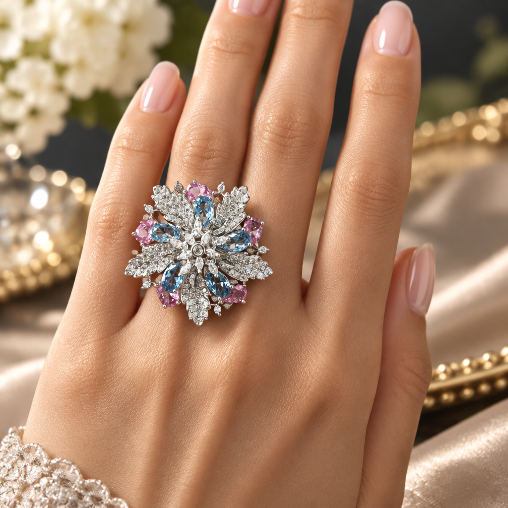 Vanya Garden Leaf Ring