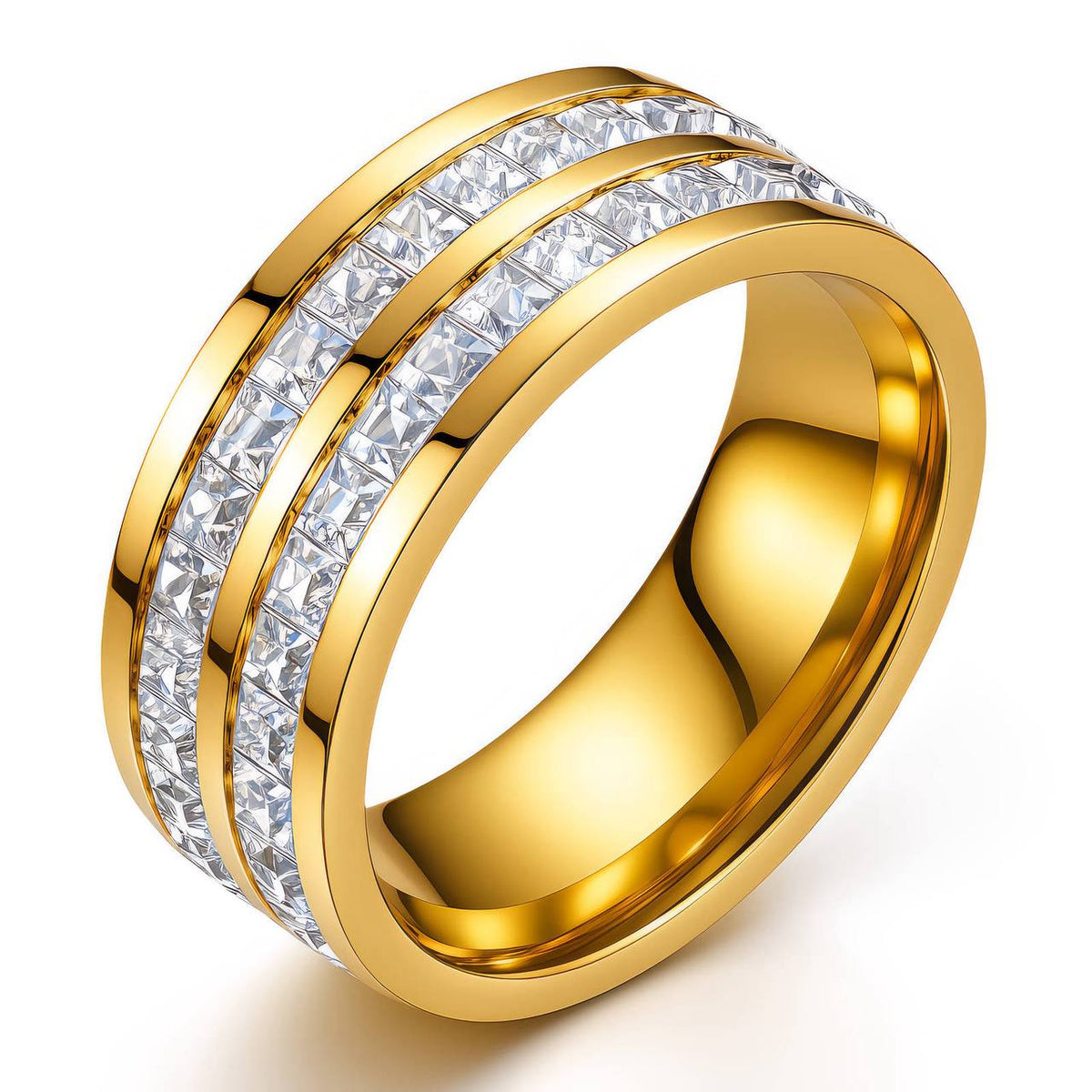 Noor Double Crystal Band