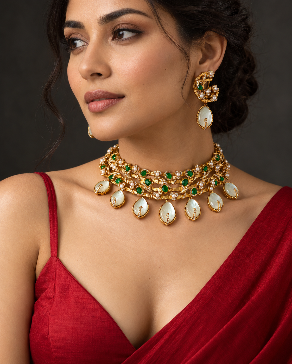 Aamra Gul Choker Set