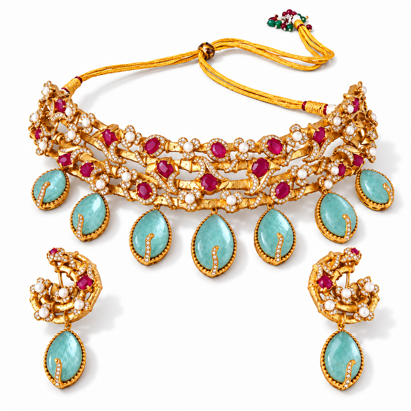 Aamra Gul Choker Set