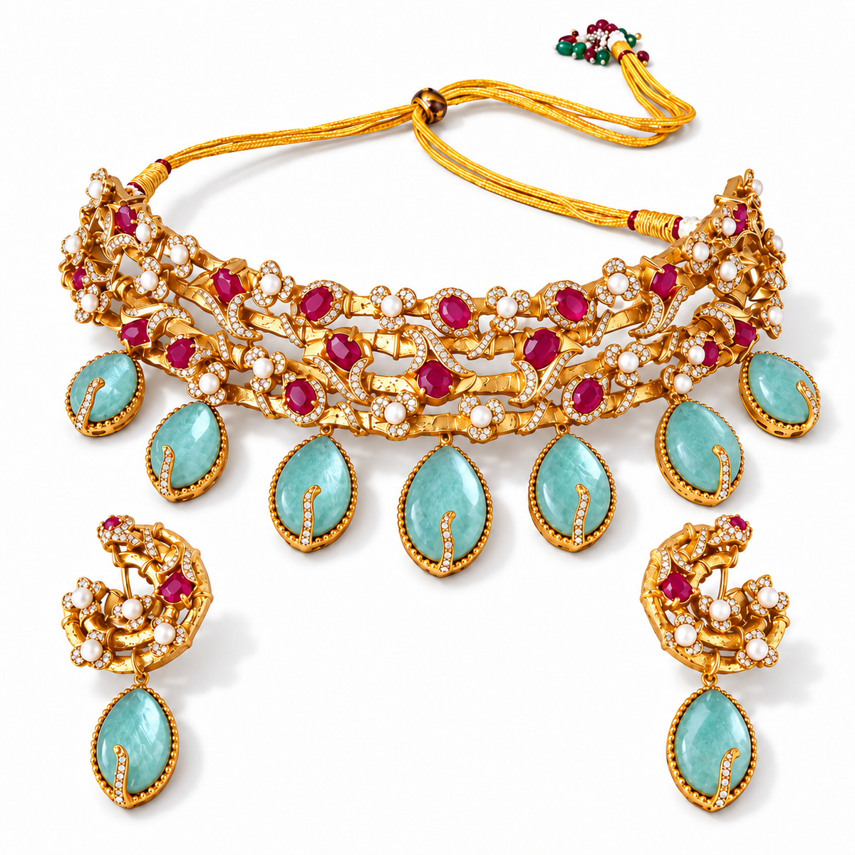 Aamra Gul Choker Set