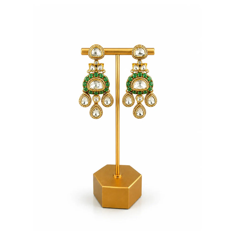 Anita Dewdrop Kundan Earrings