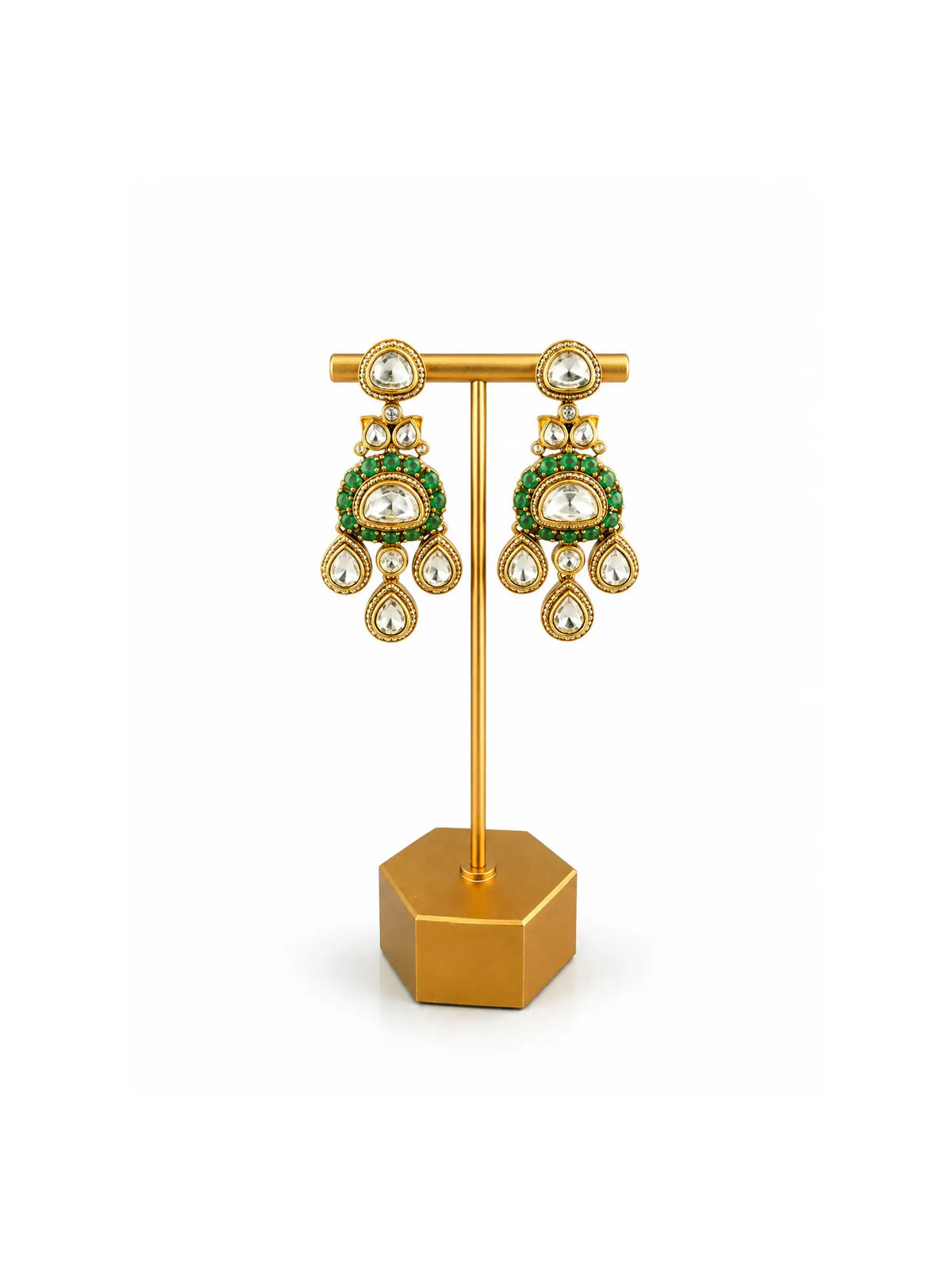 Anita Dewdrop Kundan Earrings