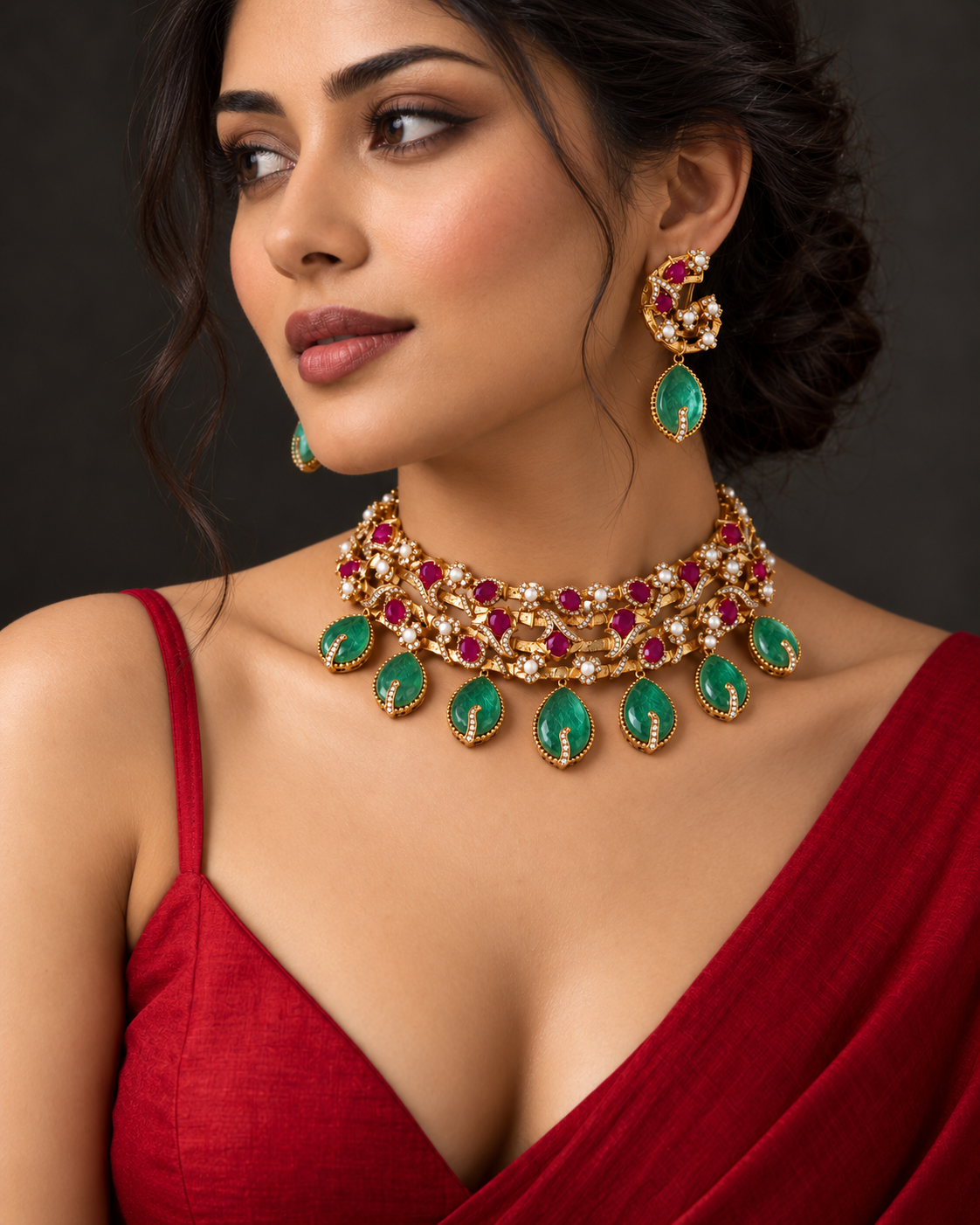 Aamra Gul Choker Set