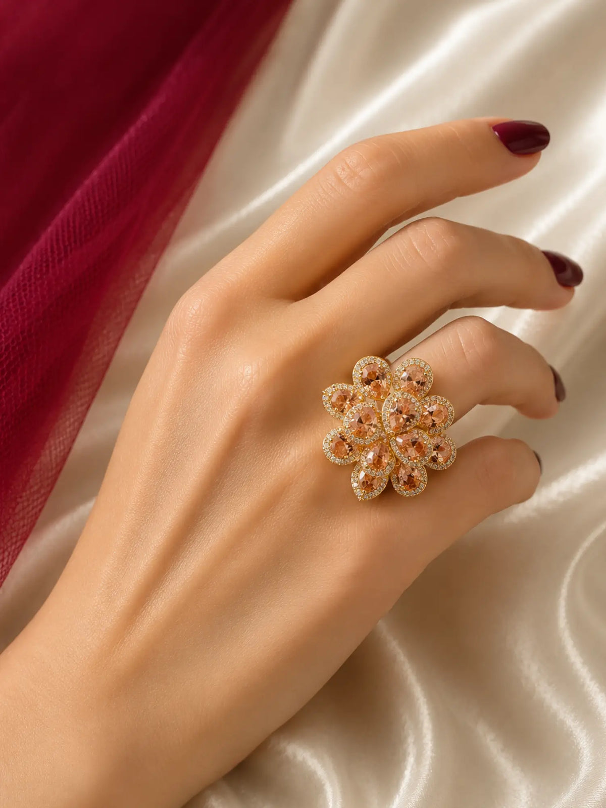 Blossom Adjustable Ring
