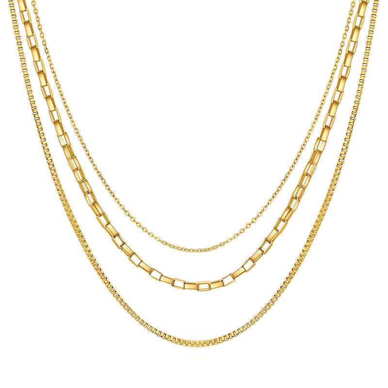 Charlotte Triple Layer Necklace