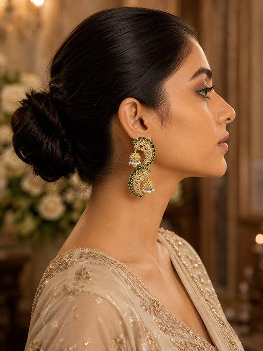 Chand Crescent Jhumkis