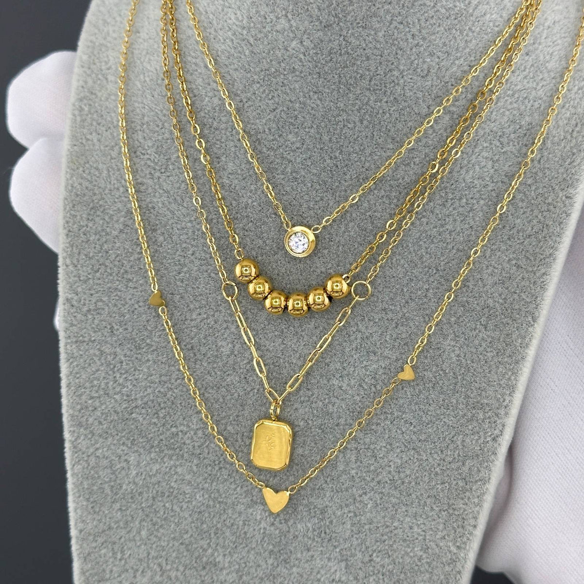Emma Solitaire Necklace