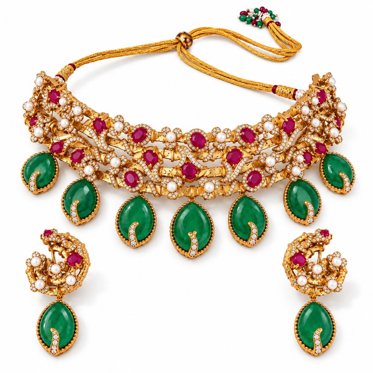Aamra Gul Choker Set