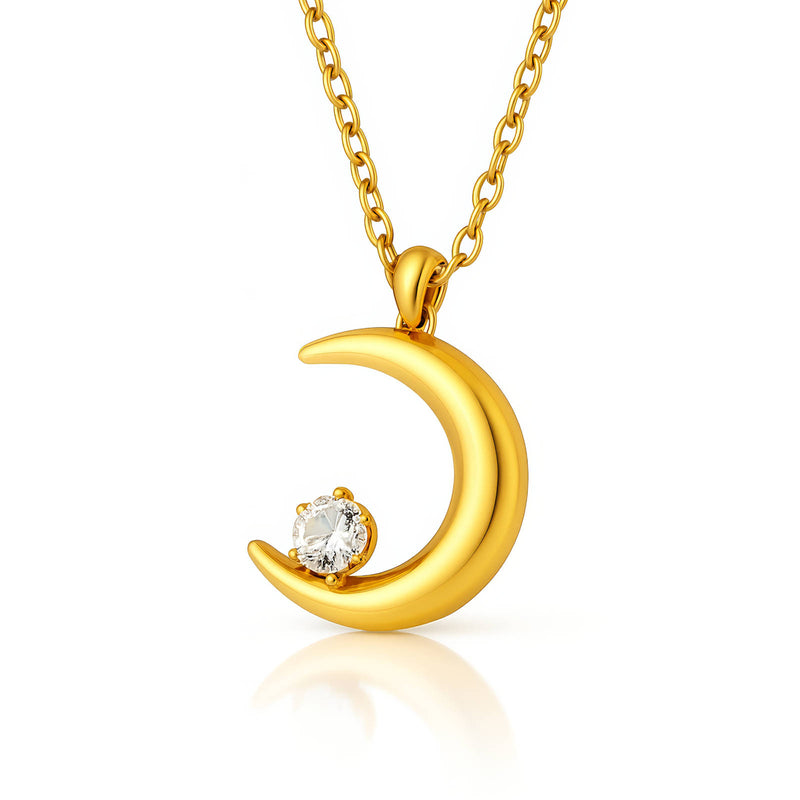 Hailey Crescent Necklace