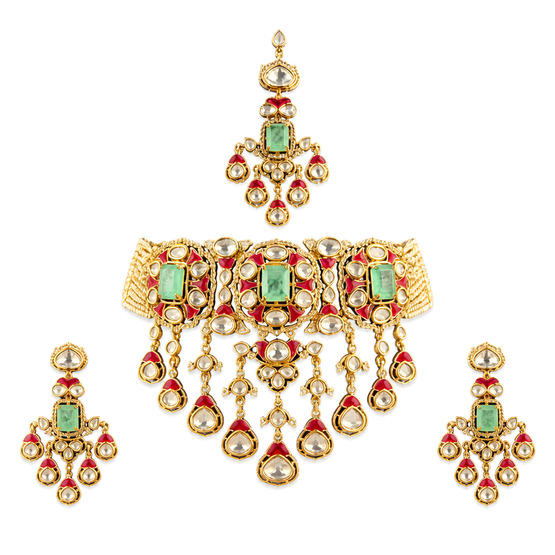 Tina Royal Kundan Set