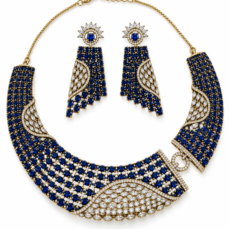 Regal Collar Necklace Set