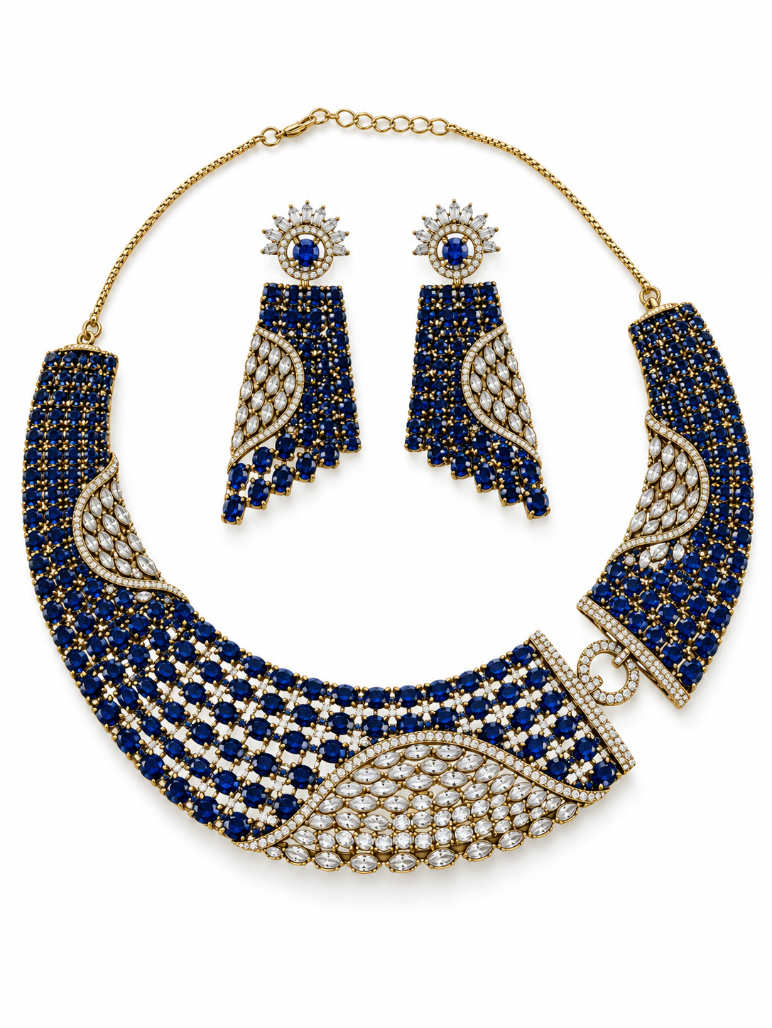 Regal Collar Necklace Set