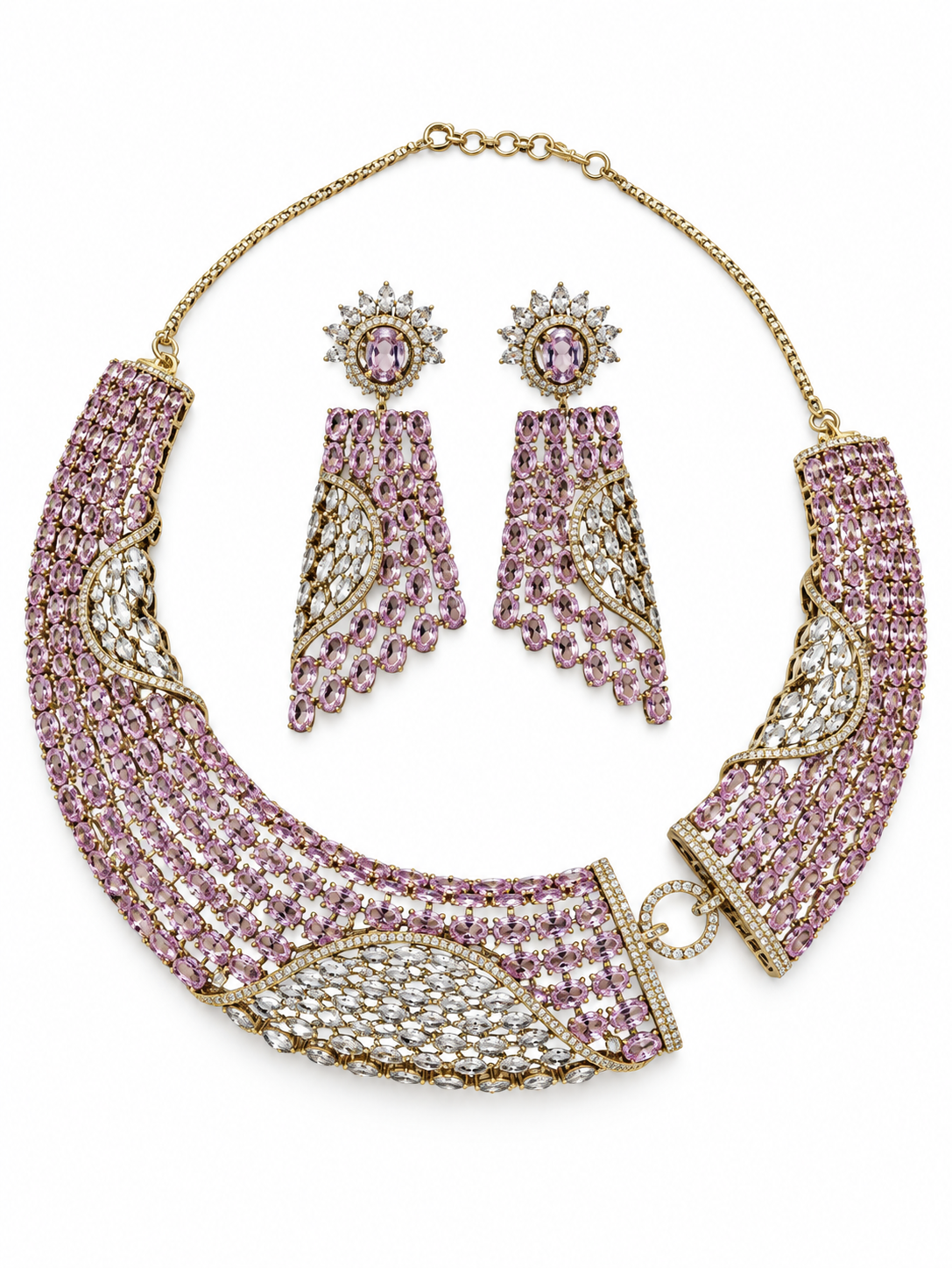 Regal Collar Necklace Set