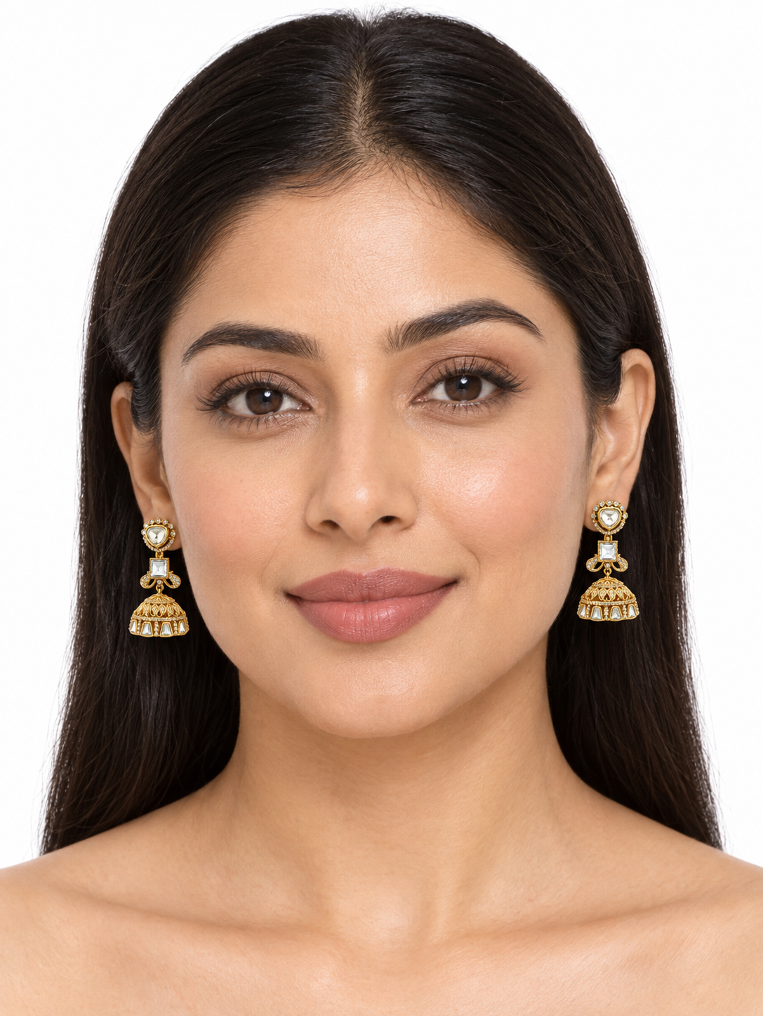 Noorani Kundan Jhumkis