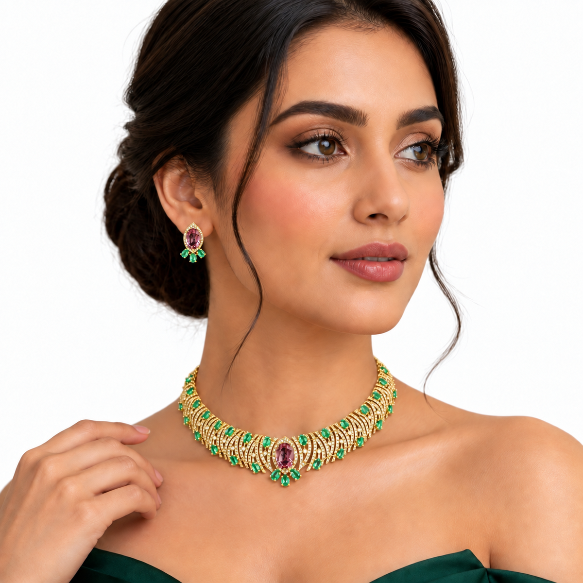 Arisha CZ Choker