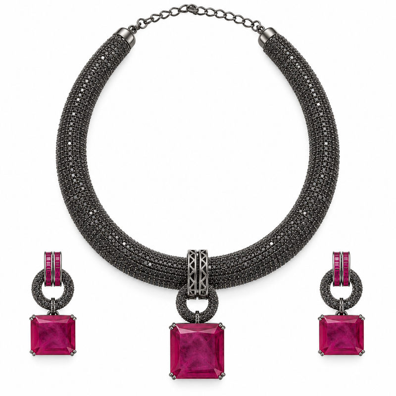 Saniya CZ Doublet Set