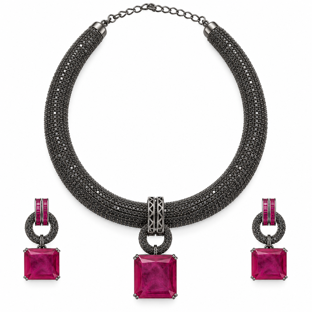 Saniya CZ Doublet Set