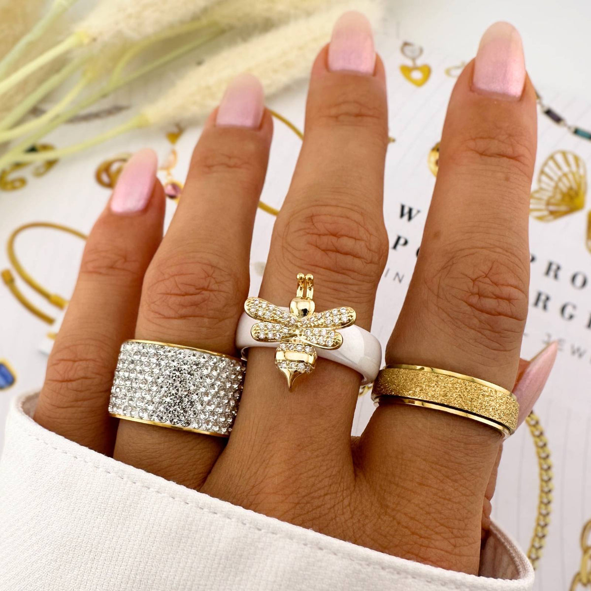 Madison Honeybee Ring