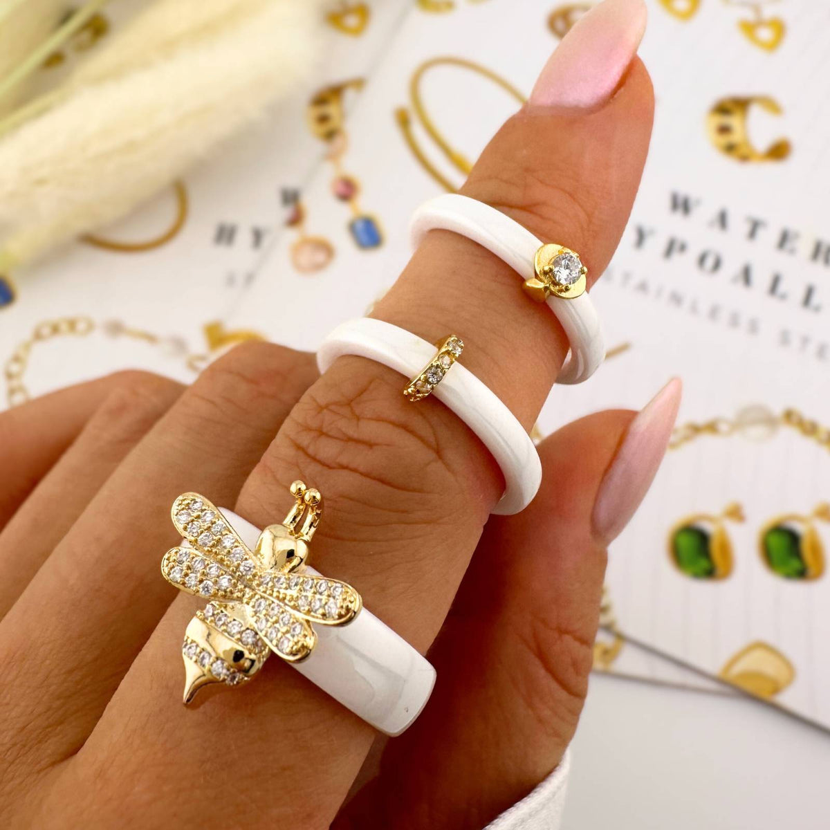 Madison Honeybee Ring
