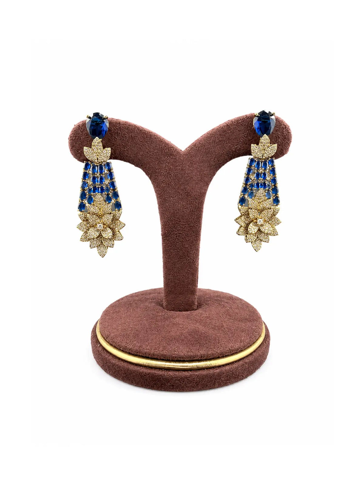 Midnight Lotus Earrings