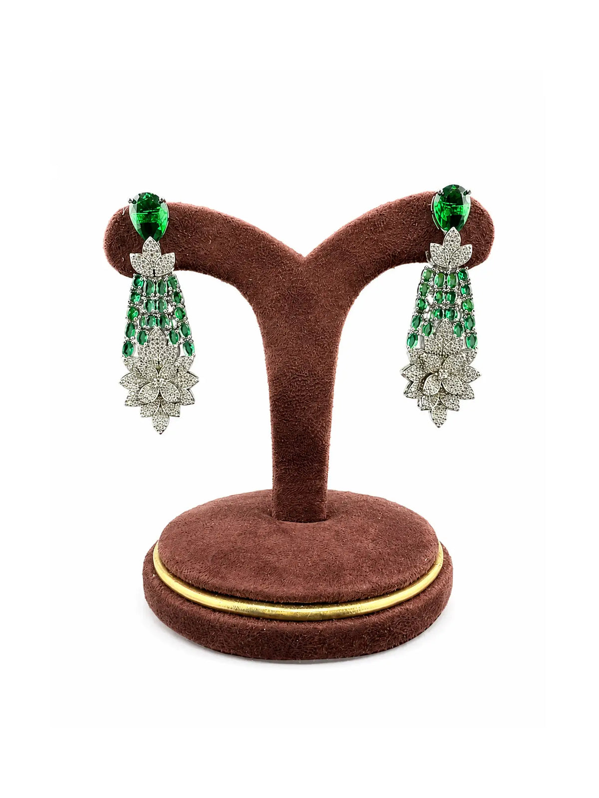Midnight Lotus Earrings