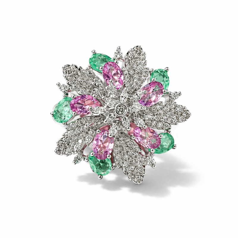 Vanya Garden Leaf Ring
