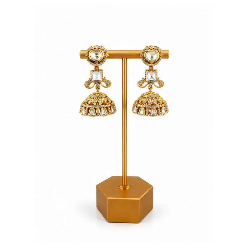 Noorani Kundan Jhumkis