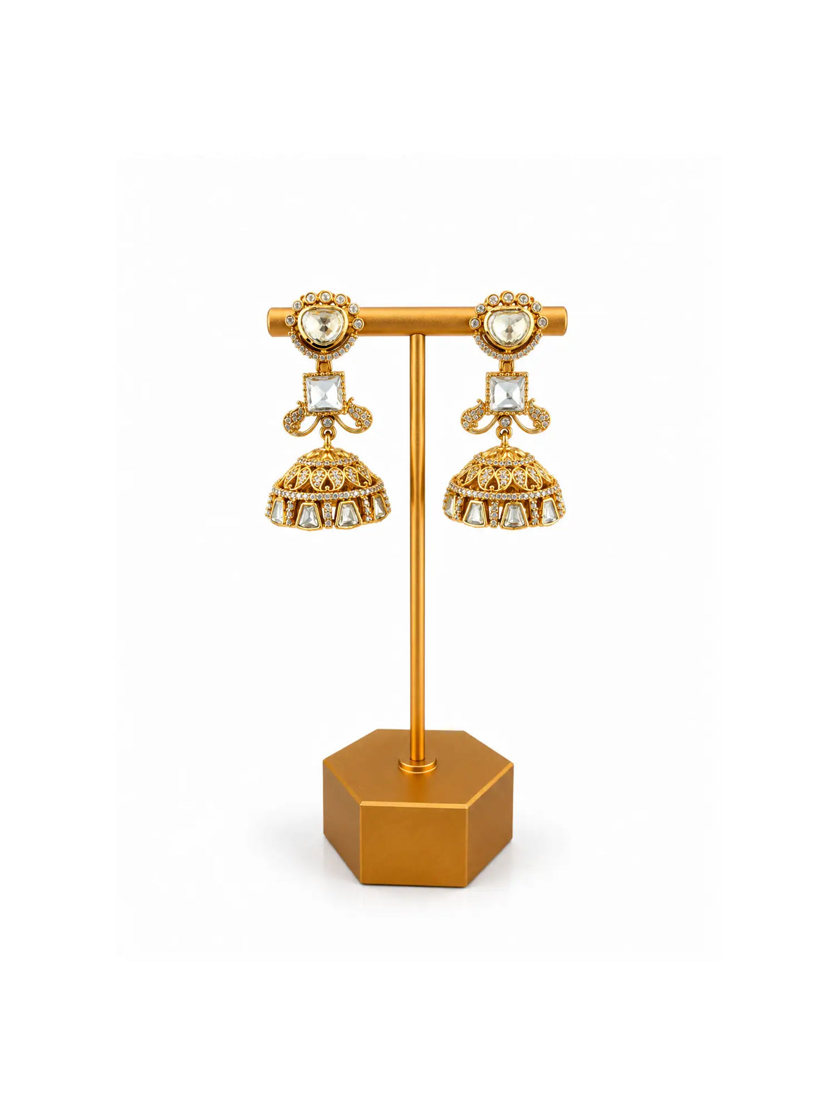 Noorani Kundan Jhumkis