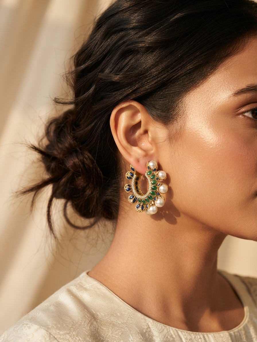 Rani Rosette Hoops