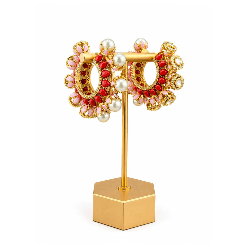 Rani Rosette Hoops