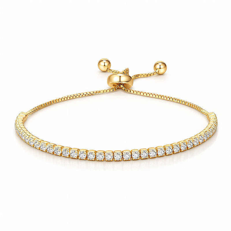 Samantha Crystal Tennis Bracelet