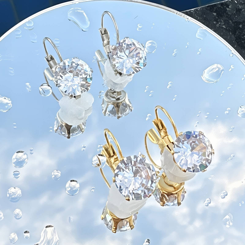 Savannah Silver Solitaire Drops