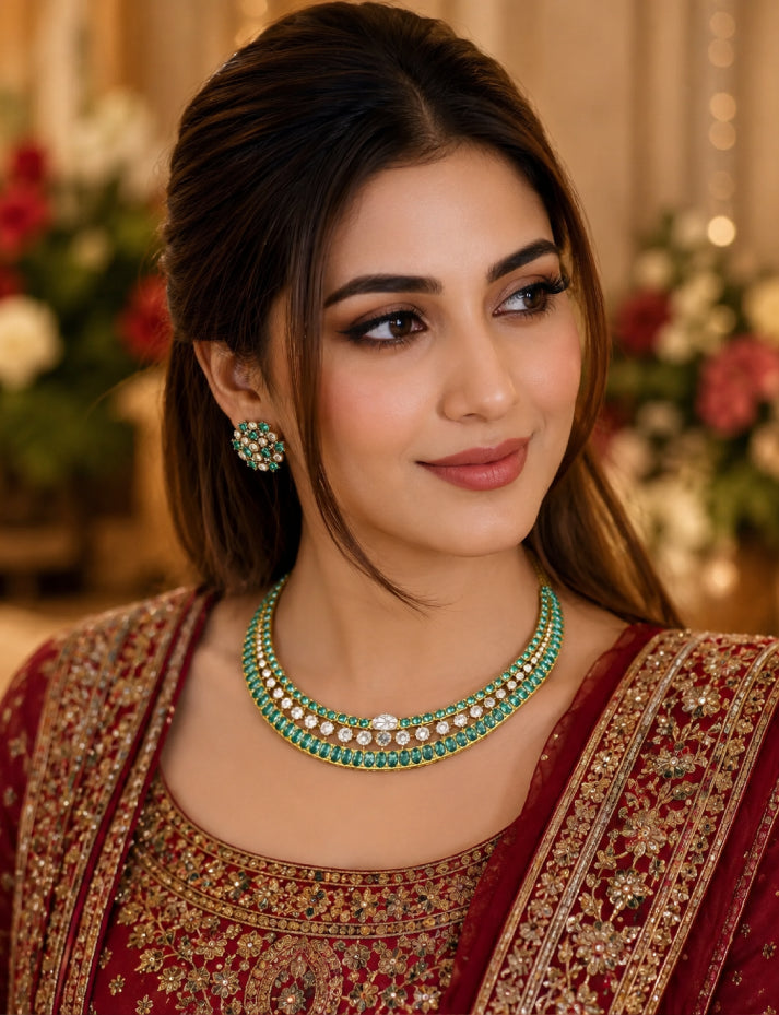 Seafoam Elegance Necklace Set