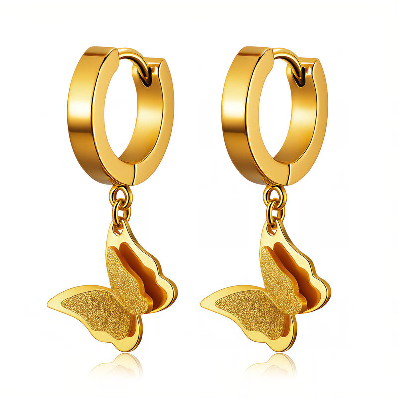 Sophia Double Butterfly Drops