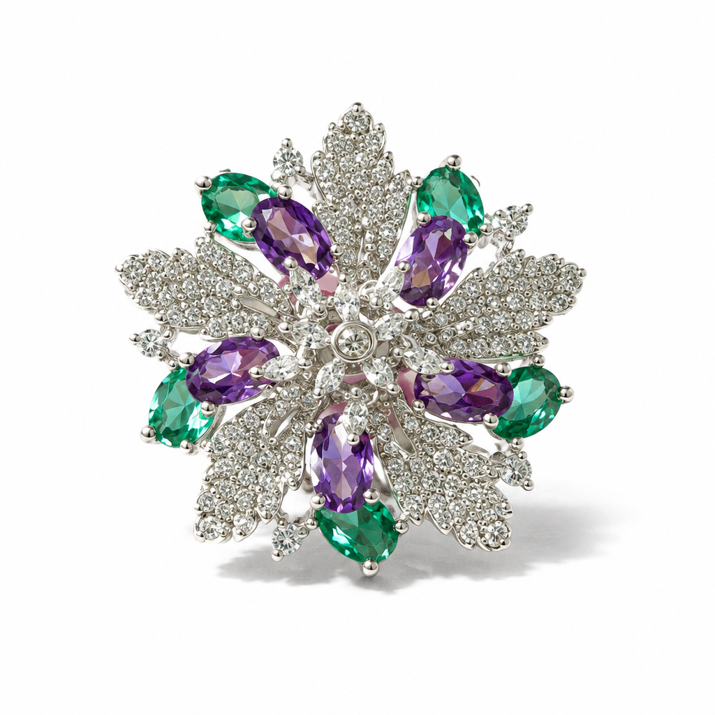 Vanya Garden Leaf Ring