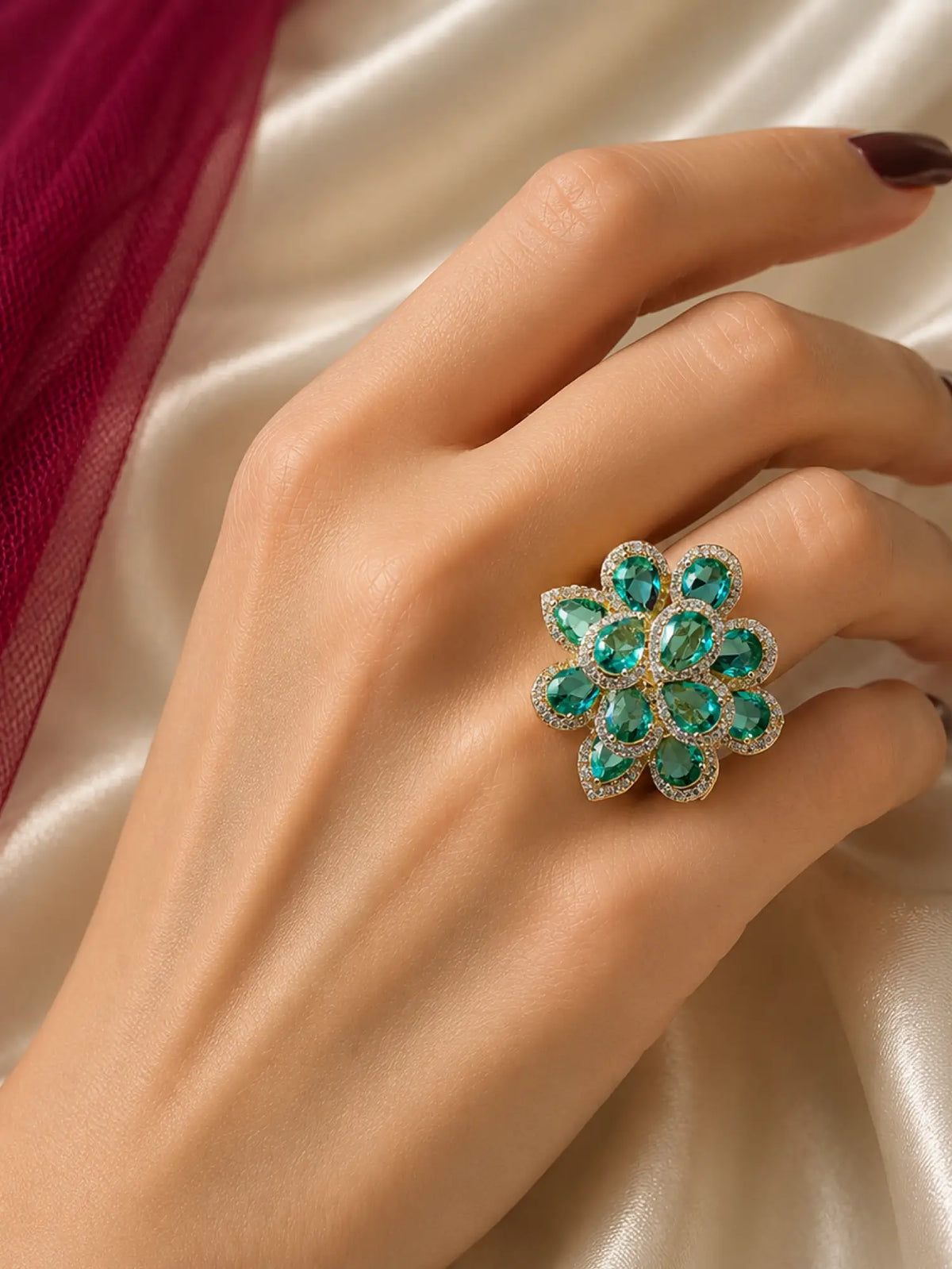 Blossom Adjustable Ring