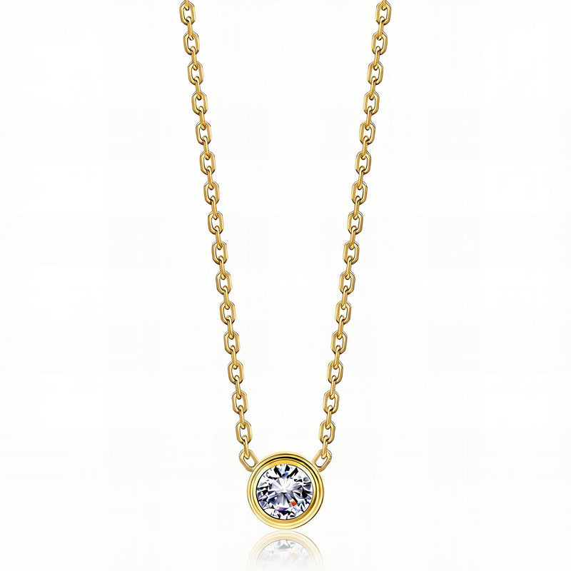 Emma Solitaire Necklace