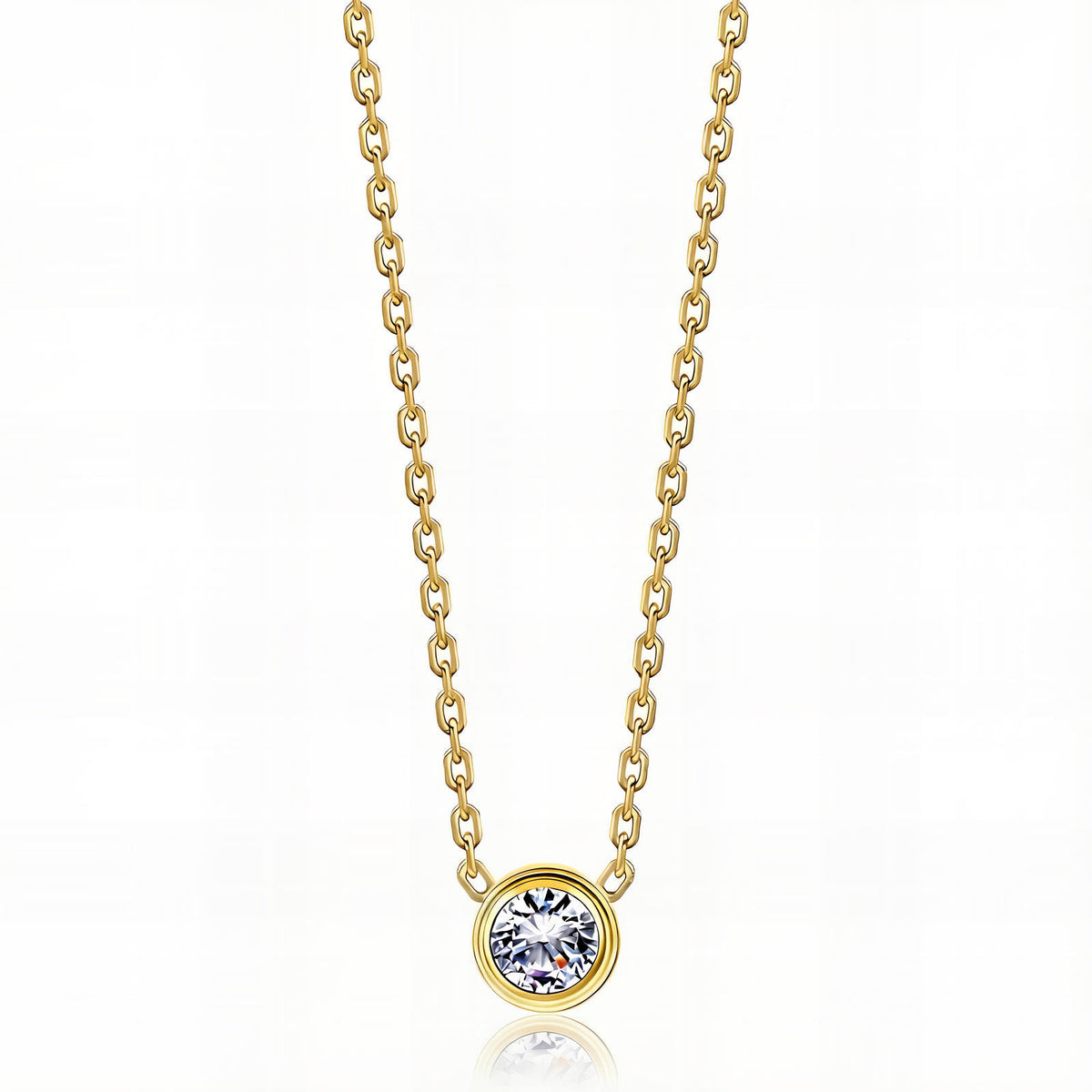 Emma Solitaire Necklace