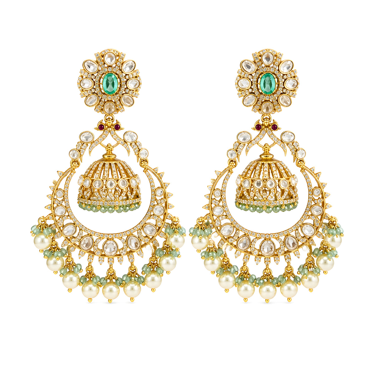 Aarushi Jhumki Chandbalis